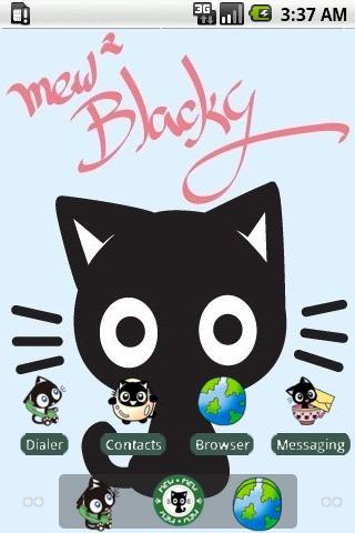 Blacky Mew Mew [SQTheme] ADW