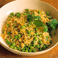 Orzo with Peas and Mint