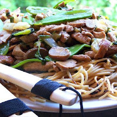 Chow Mein With Shrimp and Pork