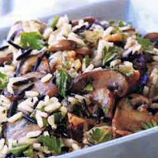 Wild Rice Stuffing with Pearl Onions, Dried Cherries and Apricots