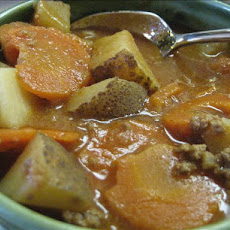 Hearty Hamburger Soup ( Crock Pot )