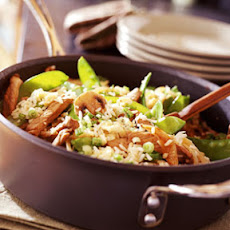 Snow Pea-and-Pork Fried Rice