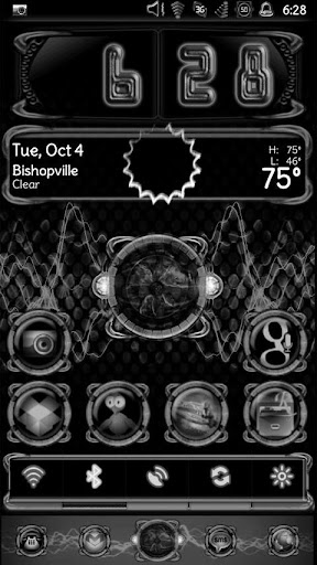 Bionic Launcher Theme White