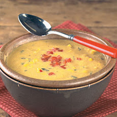 Roasted Pepper and Corn Chowder