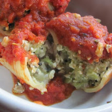 Veggie Stuffed Shells (Vegan)