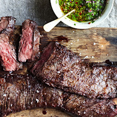Skirt Steak with Chimichurri Sauce
