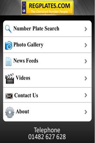 Regplates Number Plates App