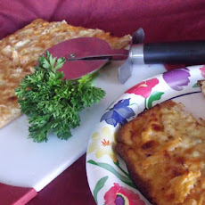 Bea's Buffalo Chicken and Blue Cheese Pizza