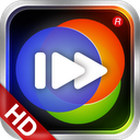 100tv HD player mobile app icon
