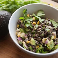Avocado Asian Black Bean Salad