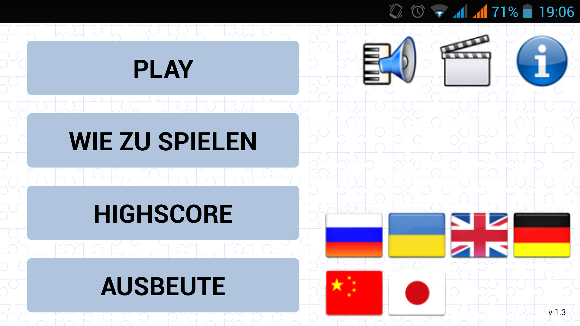 Android application Solitaire Snoodic 21 screenshort