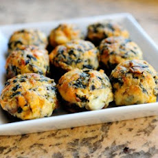Spicy Spinach-Stuffed Mushrooms