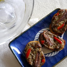 Anchovy Crostini