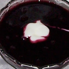 Scandinavian Blueberry Soup