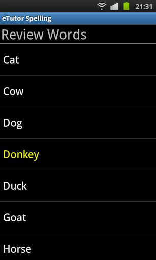 【免費教育App】eTutor Spelling-APP點子