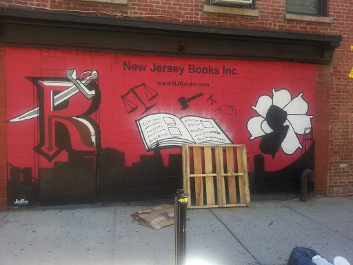 New Jersey Books Wall Mural