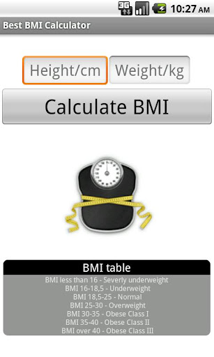 Best BMI Calculator