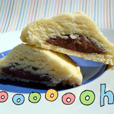 Nutella-Filled Shortbread Cookies