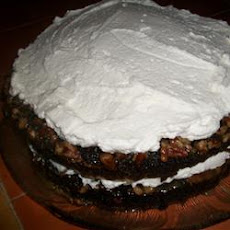 Chocolate Praline Layer Cake