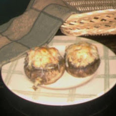 Spinach & Artichoke Stuffed Mushrooms