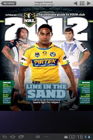 【免費運動App】League Central NRL 2012 (HC)-APP點子