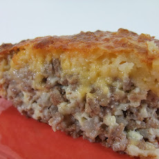 Impossible Cheeseburger Pie
