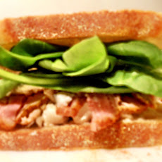 Chipotle Pork and Goat Cheese Grilled Cheese Sandwich