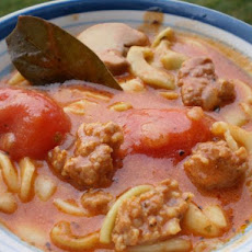 Italian Sausage Crockpot Soup