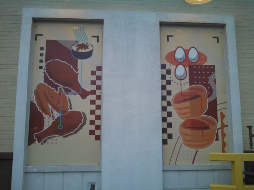 Chicken and the Egg Mural