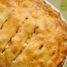 Brown Butter and Cheddar Apple Pie