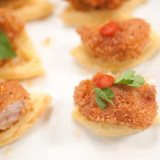 Chicken and Kellogg's® Eggo® Waffle Appetizer Bites