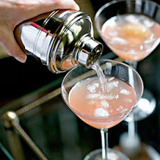 Pink Grapefruit and Lychee Cocktail