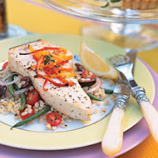 Broiled Swordfish à la Niçoise