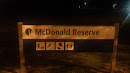 McDonald Reserve