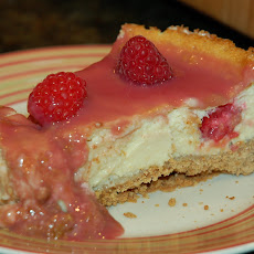 Fabulous Raspberry-Lemon Cheesecake