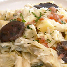 Pineapple and Artichoke Pasta