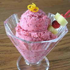 Cranberry Pineapple Sorbet