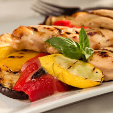 Spritzed 'n Grilled Chicken & Veggies