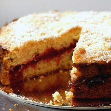 Cranberry Vanilla Coffee Cake