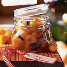 Kumquats in Spiced Syrup with Cloves, Cinnamon, and Star Anise