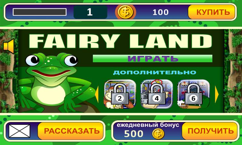 Android application Fairy Land Slot screenshort
