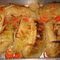 World's Best Braised Green Cabbage