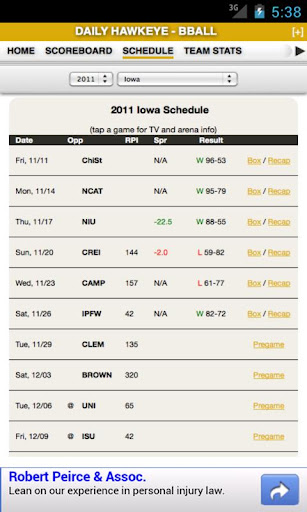 【免費運動App】Iowa Football & Basketball-APP點子