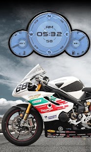 How to get Triumph Moto Racer Widget LWP patch 1.5 apk for pc