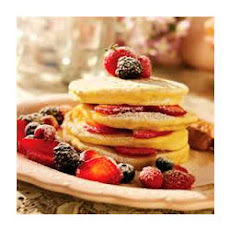 Peanut Butter Feather Pancakes