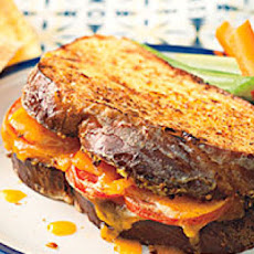 Cheddar-and-Tomato-Stuffed French Toast