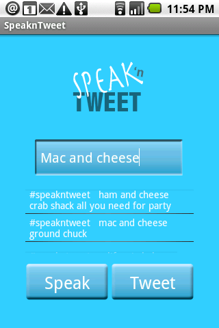 SpeaknTweet