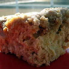 Apple Coffee Cake With Crumble Topping and Brown Sugar Glaze