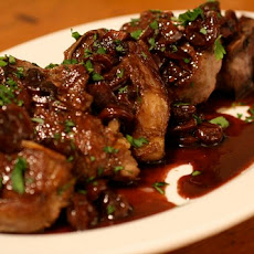 Wine-Barbecued Lamb Chops
