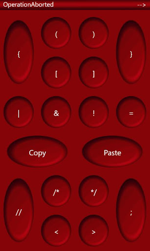 Developer Keypad